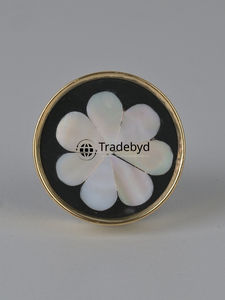 Boutons de tiroir en incrustation de nacre minimalistes élégants pour commodes et armoires-Durable et écologique Tradebyd - Product Image 6