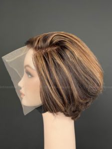 Pixie Cut Transparent Lace Styling <b>Wigs</b> Vietnamese Human Hair Extension Straight Density - Product Image 1