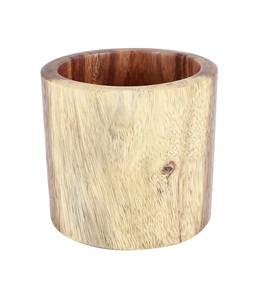 Organisateur d'ustensiles en bambou, porte-crayons en bois multifonctionnel cuillère fourchette couverts boîte de rangement pour cuisine bureau organisateur idéal - Product Image 1