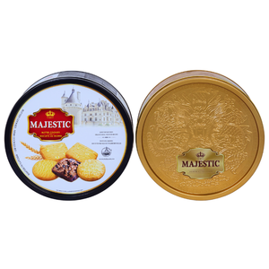 Caja de hojalata ecológica para galletas, contenedor de comida de Metal Premium para Año Nuevo Lunar, caja de regalo promocional para embalaje de pasteles - Product Image 5