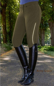 Mallas de montar a caballo personalizables para mujer, ropa ecuestre, mallas de montar de fábrica con estampado de silicona, pantalones de equitación - Product Image 6