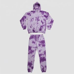 Ensemble de survêtement premium et durable en coton biologique uni, comprenant un sweat à capuche et un pantalon de jogging en molleton épais, pour l'hiver, destiné aux marchés des États-Unis et d'Europe - Product Image 1