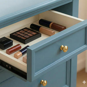 Tirador de Plástico de Alta Calidad, Estilo Contemporáneo Vietnamita, para Cajones de Muebles, Armarios de Cocina, Cómodas de Dormitorio, Guardarropas - Product Image 6