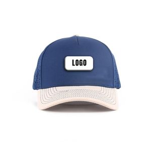 Gorra de Golf Impermeable de Dos Tonos, con Orificios Cortados con Láser, Diseño Moderno para Eventos y Marca, Hecha en Vietnam - Product Image 3