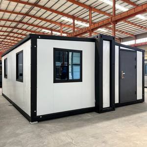 Nuovissime Case Prefabbricate con 1 Camera da Letto, Container Pieghevoli, Mini Case Mobili con Larghezza Ripiegata di 700mm - Product Image 4