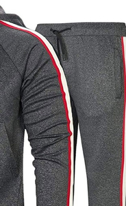 Jersey personalizado de alta calidad, pantalones de chándal con bolsillo para hombre, conjunto de chándales para correr a precio bajo, chándal de talla grande - Product Image 2