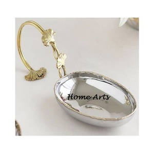 Cuenco para servir alimentos de latón y acero inoxidable, forma ovalada, tamaño personalizado, cuenco decorativo al precio más barato - Product Image 2