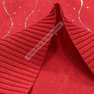 Custom Made Quick Dry Casual Rhinestone Tracksuits for <b>Women</b> 100% Cotton Lightweight OEM Service New Arrival - Product Image 3