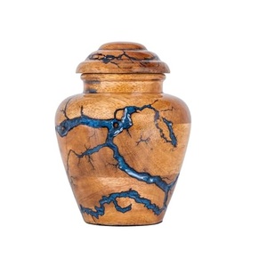 Urna de cremación de madera para adultos, elegante, ecológica, hecha a mano, recuerdo conmemorativo de la mejor calidad para cenizas humanas - Product Image 4
