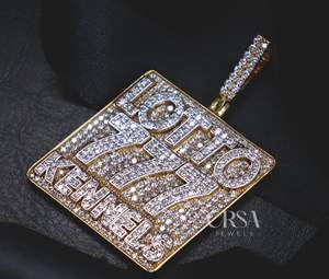 Colgante llamativo amarillo de suministro directo de fábrica con opción de grabado personalizado para compradores mayoristas disponible para precio de exportación - Product Image 1