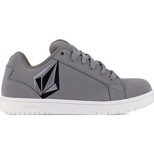 Stone Safety Shoe S3S ESD EN20345 Size 40 W.11 Grey Soft Action Nubuck <b>by</b> VOLCOM - Product Image 1