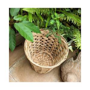 Panier de rangement pliable de haute qualité panier de jacinthe d'eau tissé à la main Offre Spéciale panier à linge du Vietnam - Product Image 1