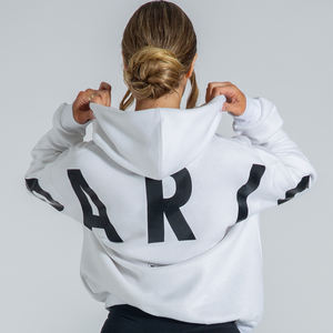 Nouveau élégant à manches longues femmes Londres à capuche avec poches prix raisonnable sur mesure hiver pull à capuche pour les femmes - Product Image 3