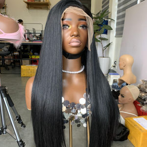 Extensions de cheveux vierges Remy vietnamiens super doublement étirées de 28 pouces, extensions de cheveux humains de style ruban pré-collés - Product Image 1