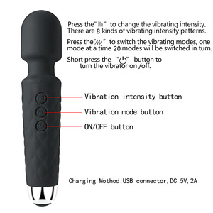 Masseur vibrant pour femmes, rechargeable, forte vibration, jouet pour adultes - Product Image 2