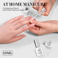 BORN PRETTY 10ml Kit de Gel pour Ongles Professionnel à Forte Adhérence et Haute Brillance, Base et Top Coat, Sans HEMA, pour Salon (OEM)