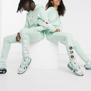 Survêtement de sport professionnel écologique, veste et pantalon à capuche imprimés, séchage rapide, tissu durable, vêtements de performance - Product Image 2