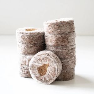 Than bùn PELLET hạt giống bắt đầu cắm hạt giống Starter Pallet dinh dưỡng đất khối dụng cụ làm vườn cây giống đất khối không gian giảm giá phòng - Product Image 5