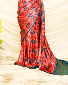 คอลเลคชั่นผ้าโพกหัวส่าหรีสำหรับผู้ใหญ่ชุดปาร์ตี้สำหรับผู้หญิงเสื้อผ้าอินเดียและปากีสถานที่เป็นที่ต้องการมากที่สุด - Product Image 2