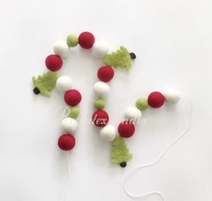 Guirlande en feutre pleine couleur, fournisseur et fabrication en vrac par réfractex fabriqué en inde pour une meilleure qualité - Product Image 4