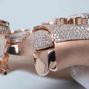 Pendentif Manette de Jeu Personnalisé Hip Hop en Argent Sterling 925 Entièrement Sertie de Moissanite VVS Faite à la Main avec Chaîne Certifiée GRA pour Fête - Product Image 6