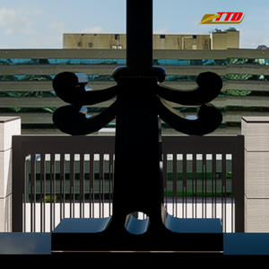 Balustrade de balcon en fer forgé avec une esthétique moderne de forme vietnamienne avec une installation facile et une finition détaillée - Product Image 5