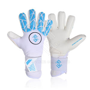 Nouvelles gants de gardien de but en latex de haute qualité, coupe négative, antidérapants, fermeture auto-agrippante, protection des doigts, unisexe - Product Image 1