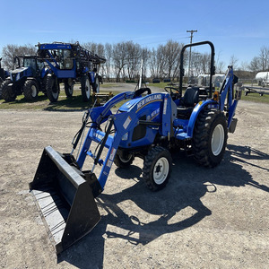 Tractor utilitario compacto New Holland Workmaster 40 de 40HP, 4WD, con transmisión shuttle, listo para usar con cargador frontal, tractor agrícola diésel en venta. - Product Image 2