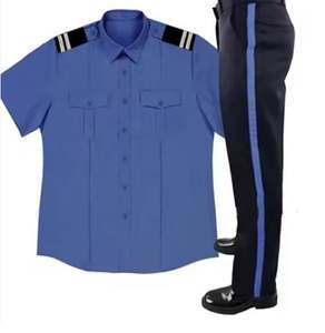 เสื้อยืดแขนสั้นสะท้อนแสงคุณภาพพรีเมียม ชุดยูนิฟอร์มเจ้าหน้าที่รักษาความปลอดภัยแบบกำหนดเอง ขายส่งเสื้อผ้าสำหรับงานด้านความปลอดภัย - Product Image 6