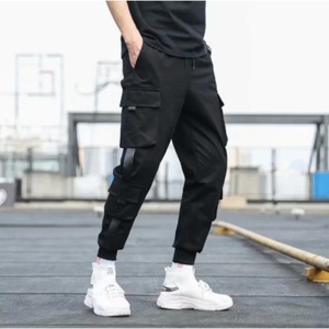 Muscle Fitness Brothers New Summer Trend Casual Work Coverall Outdoor Running Breathable Lightweight Windproof Spandex - Product Image 3