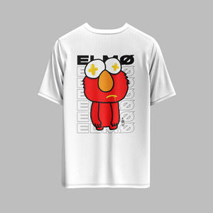 เสื้อยืดโอเวอร์ไซส์สำหรับผู้ชายผ้าคอตตอนผสมสไตล์สตรีทแวร์สั่งพิมพ์และติดฉลากบริการเวียดนาม - Product Image 4