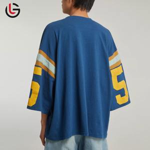 เสื้อเจอร์ซีย์อเมริกันฟุตบอลของผู้ชายเสื้อฟุตบอลไซส์ใหญ่กว่าปกติพิมพ์ซับลิเมชันตาข่ายเสื้อผ้าฟุตบอลสไตล์แฟชั่นสตรีท - Product Image 5