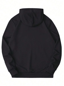 Sudadera con Capucha Personalizada con Logotipo OEM, Sudadera Cálida de Otoño para Hombre, Sudadera con Capucha de Gran Tamaño con Estampado DTF - Product Image 2