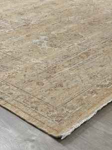 Tapis persan en laine Oushak beige 8x10 noué à la main pour le salon tailles 5x7 5x8 6x8 6x9 8x10 disponible - Product Image 3