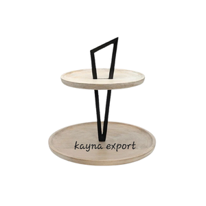 Support à gâteau de mariage en métal écologique certifié CE, design échecs, fait main, haute qualité, décoration de fête de mariage décorative - Product Image 6