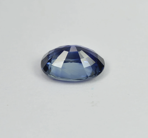 Saphir bleu naturel, forme ovale, facetté, pierre précieuse en vrac pour bijoux, certifié, 2x4 mm à 8x10 mm - Product Image 3