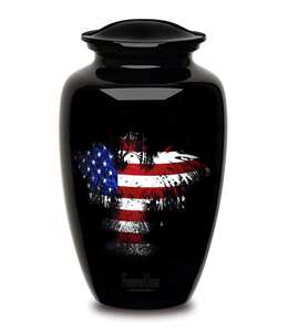 Fabricante superior que vende urna de recuerdo de aluminio y Metal 100% de alta calidad, urna funeraria/cremación para adultos para compradores a granel - Product Image 1