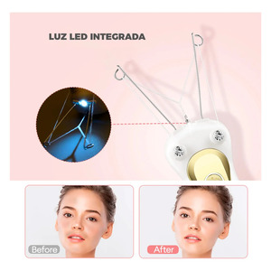 Depiladora Facial Eléctrica, Portátil y Recargable - Colores Surtidos - Product Image 6