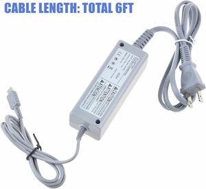 Home Wall Charger Adapter Power Supply Replacement <strong>for</strong> Nintendo <strong>Wii</strong> U Gamepad Grey - Product Image 3