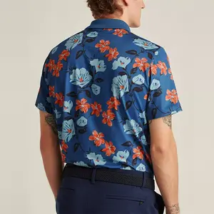 Chemises et vestes de golf classiques pour hommes mélangeant le style avec la fonctionnalité Vestes et chemises de golf pour hommes de haute qualité - Product Image 6