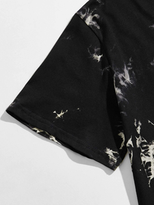 T-shirt imprimé poisson personnalisé à manches courtes et demi-teinture pour hommes, vêtements respirants à séchage rapide, t-shirts, vêtements de rue pour hommes - Product Image 6