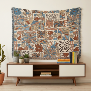 HYUGA High Quality Durable Compact Cotton <b>Camping</b> Blanket Portable Comfortable <b>Sofa</b> Blanket Sleeping Pad Lightweight Picnics - Product Image 4