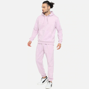 Conjunto Deportivo para Hombre de Alta Calidad, 100% Algodón, con Capucha, Sólido, Grueso (320g), Transpirable, con Bolsillos Laterales, Cómodo, con Logotipo Personalizado - Product Image 4