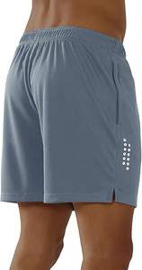 NESTRUE SPORTS Short de tennis pour homme écologique, uni et teint, décontracté, 100% polyester. - Product Image 5