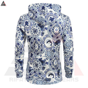 Sweats à capuche surdimensionnés en coton mélangé avec sublimation pour hommes, sweats à capuche de meilleure qualité, OEM, mode décontractée - Product Image 3