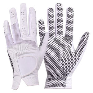 Gran oferta, guantes de Golf transpirables de piel de oveja para mano izquierda, Color personalizado, Material suave de alta calidad, guantes de Golf cómodos de cuero - Product Image 1