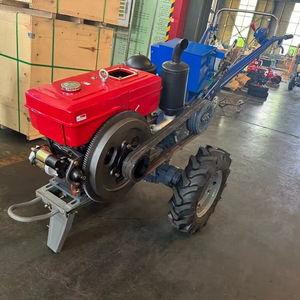 Tracteur à chenilles MASSEY-FERGUSON 22HP 2WD avec moteur à engrenages, motoculteur et cultivateur - Machine agricole multifonctionnelle - Product Image 1