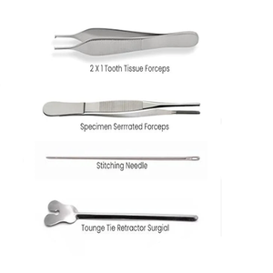 Kit de dissection en acier inoxydable Ss 12 pièces avec lames de scalpel Instruments médicaux Instruments chirurgicaux portables - Product Image 2