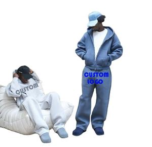 Sudadera con Capucha y Cremallera para Hombre, Diseño Personalizado, Tendencia Nueva, 480 GSM, 100% Algodón Felpa, Corte Holgado, Diseño Personalizado para Invierno - Product Image 4