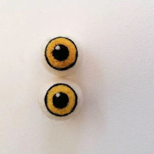 Ojos de Halloween Espeluznantes, Ojos de Fieltro Hechos a Mano con Base de Mesa para Decoraciones Espeluznantes y Temas de Casas Encantadas - Product Image 3